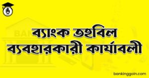 ব্যাংক তহবিল ব্যবহারকারী কার্যাবলী