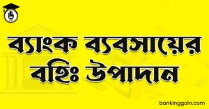 ব্যাংক ব্যবসায়ের বহিঃ উপাদান