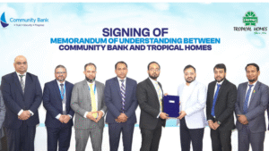 কমিউনিটি ব্যাংক ও ট্রপিক্যাল হোমসের অংশীদারিত্ব