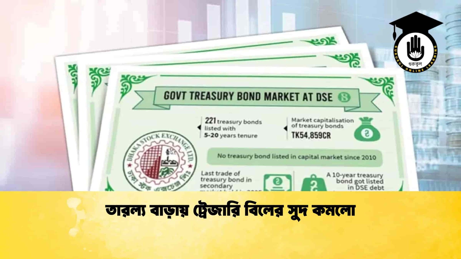 তারল্য বাড়ায় ট্রেজারি বিলের সুদ কমলো