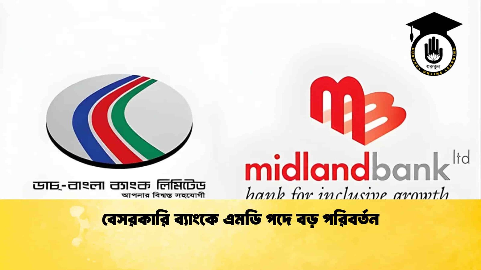 বেসরকারি ব্যাংকে এমডি পদে বড় পরিবর্তন